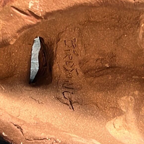 Vintage Southwestern Hand Sculpted Spirit Mask Hallmarked Birdsong Face Mask - Picture 10 of 11